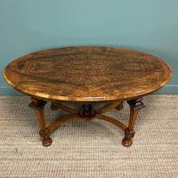 Magnificent Victorian Figured Walnut Antique Centre Table (8 of 9) Magnificent Victorian Figured Walnut Antique Centre Table (8 of 9)