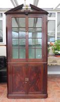 Mahogany Flame Astral Glazed Corner Cupboard 1780 (8 of 10) Mahogany Flame Astral Glazed Corner Cupboard 1780 (8 of 10)