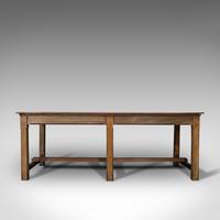 Large Antique Refectory Table, English, Teak, Mahogany, Dining, Industrial, 1900 (2 of 12) Large Antique Refectory Table, English, Teak, Mahogany, Dining, Industrial, 1900 (2 of 12)