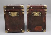 Pair of Early 20th Century ex Army Leather Bound ex Army Trunks (7 of 10) Pair of Early 20th Century ex Army Leather Bound ex Army Trunks (7 of 10)