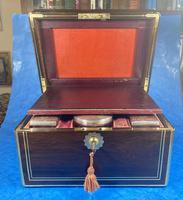 Georgian Rosewood Brassbound Vanity Box (20 of 34) Georgian Rosewood Brassbound Vanity Box (20 of 34)