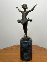 Charming German Art Deco Style Bronze Sculpture Dancing Young Ballerina Girl (6 of 24) Charming German Art Deco Style Bronze Sculpture Dancing Young Ballerina Girl (6 of 24)