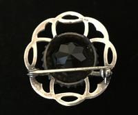 Silver Celtic Design Smokey Quartz Brooch (2 of 3) Silver Celtic Design Smokey Quartz Brooch (2 of 3)