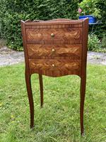 Pair of French Marquetry Bedside Tables in Kingwood (8 of 9) Pair of French Marquetry Bedside Tables in Kingwood (8 of 9)