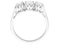 1.00ct Diamond & Platinum Trilogy Ring c.1925 (6 of 9) 1.00ct Diamond & Platinum Trilogy Ring c.1925 (6 of 9)