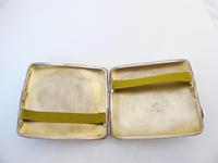 Handsome George V silver cigarette case Joseph Gloster Birmingham 1924 (3 of 12) Handsome George V silver cigarette case Joseph Gloster Birmingham 1924 (3 of 12)