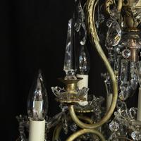 French Gilded & Crystal 10 Light Birdcage Antique Chandelier (4 of 10) French Gilded & Crystal 10 Light Birdcage Antique Chandelier (4 of 10)