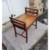 19th Century Chinese Hardwood Window Seat (4 of 7) 19th Century Chinese Hardwood Window Seat (4 of 7)