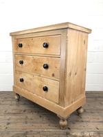 Antique Victorian Pine Chest of Drawers (8 of 9) Antique Victorian Pine Chest of Drawers (8 of 9)