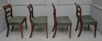 Set of Four Regency Mahogany & Brass Inlaid Dining Chairs (4 of 10) Set of Four Regency Mahogany & Brass Inlaid Dining Chairs (4 of 10)