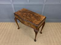 Serpentine Shaped Burr Walnut Side Table (14 of 15) Serpentine Shaped Burr Walnut Side Table (14 of 15)