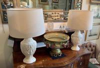 Pair of Plaster Moulded Lamp c.1930 (5 of 5) Pair of Plaster Moulded Lamp c.1930 (5 of 5)