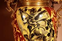 Pair of Spectacular & Beautiful Ceramic Hand Painted Paraffin Lamps (7 of 12) Pair of Spectacular & Beautiful Ceramic Hand Painted Paraffin Lamps (7 of 12)