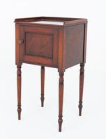 Regency Mahogany Bedside Cabinet