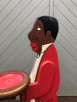 Pair of Antique Painted Blackamoor Dumb Waiters (2 of 7) Pair of Antique Painted Blackamoor Dumb Waiters (2 of 7)
