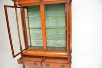 Antique Victorian Satinwood Display Cabinet (13 of 13) Antique Victorian Satinwood Display Cabinet (13 of 13)
