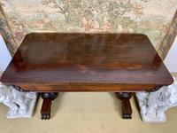 Large 19th Century Rosewood Library Table (6 of 6) Large 19th Century Rosewood Library Table (6 of 6)