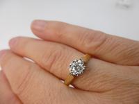 18ct Gold, Diamond Solitaire Ring (5 of 7) 18ct Gold, Diamond Solitaire Ring (5 of 7)