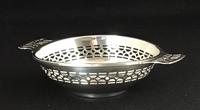 Silver Reticulated Two Handle Trinket Dish (2 of 4) Silver Reticulated Two Handle Trinket Dish (2 of 4)