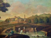 HUGE '17thc Old Master Manner' Original signed Italianate Landscape Oil Painting (9 of 16) HUGE '17thc Old Master Manner' Original signed Italianate Landscape Oil Painting (9 of 16)