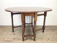 Early 20th Century Antique Oak Gateleg Table (2 of 8) Early 20th Century Antique Oak Gateleg Table (2 of 8)