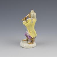 Dresden Porcelain Monkey Band Figure Clarinet Player (6 of 7) Dresden Porcelain Monkey Band Figure Clarinet Player (6 of 7)