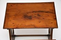 Antique Regency Style Yew Wood Nest of Tables (7 of 8) Antique Regency Style Yew Wood Nest of Tables (7 of 8)