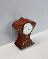 French Art Nouveau Mahogany Mantel Clock by Samuel Marti (4 of 7) French Art Nouveau Mahogany Mantel Clock by Samuel Marti (4 of 7)