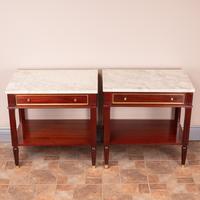 Pair of French Marble Topped Tables (5 of 14) Pair of French Marble Topped Tables (5 of 14)