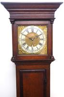 18th Century Longcase Clock Fine English Oak Grandfather Clock Silver & Brass Dial c.1728 (2 of 10) 18th Century Longcase Clock Fine English Oak Grandfather Clock Silver & Brass Dial c.1728 (2 of 10)