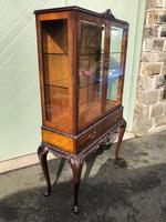 Antique Burr Walnut Display Cabinet (6 of 10) Antique Burr Walnut Display Cabinet (6 of 10)
