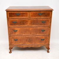 Antique Burr Walnut Chest of Drawers (11 of 11) Antique Burr Walnut Chest of Drawers (11 of 11)