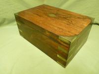 Triple Fold Rosewood Writing Box - Secret Drawers - Unusual Hinges c.1825 (6 of 17) Triple Fold Rosewood Writing Box - Secret Drawers - Unusual Hinges c.1825 (6 of 17)