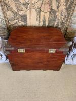 19th C Brass Bound Campaign Style Chest (3 of 8) 19th C Brass Bound Campaign Style Chest (3 of 8)