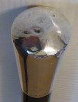 Walking Stick Cane 1925 Solid Silver Pommel Ebony Wood Shaft (5 of 9) Walking Stick Cane 1925 Solid Silver Pommel Ebony Wood Shaft (5 of 9)