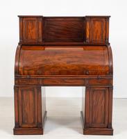 High Quality William IV Mahogany Cylinder Desk (6 of 13) High Quality William IV Mahogany Cylinder Desk (6 of 13)