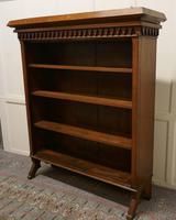 Arts & Crafts Large Golden Oak Open Bookcase (3 of 7) Arts & Crafts Large Golden Oak Open Bookcase (3 of 7)