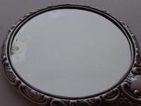 Edwardian Two Sided Solid 1902 Hallmarked Silver Hand Mirror (5 of 6) Edwardian Two Sided Solid 1902 Hallmarked Silver Hand Mirror (5 of 6)