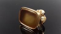 Antique Georgian 14ct Gold Agate Fob Wax Seal (4 of 9) Antique Georgian 14ct Gold Agate Fob Wax Seal (4 of 9)