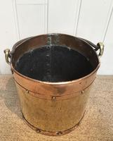 Late 19th Century Brass & Copper Bucket (8 of 9) Late 19th Century Brass & Copper Bucket (8 of 9)