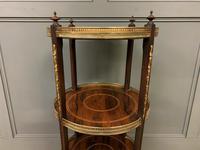 Victorian Inlaid Rosewood Etagere (7 of 9) Victorian Inlaid Rosewood Etagere (7 of 9)