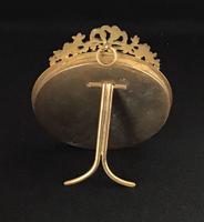 Edwardian Brass Circular Easel Photo Frame (3 of 4) Edwardian Brass Circular Easel Photo Frame (3 of 4)