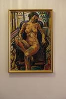 Seated Female Nude Oil on Board by Dino Mazzzoli 1988 (3 of 5) Seated Female Nude Oil on Board by Dino Mazzzoli 1988 (3 of 5)