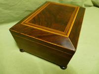 Regency Rosewood Jewellery / Sewing Box - Original Tray + Accessories c.1820 (14 of 15) Regency Rosewood Jewellery / Sewing Box - Original Tray + Accessories c.1820 (14 of 15)