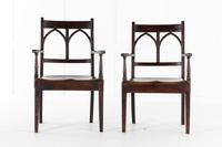 Pair of Early 19th Century English Oak Chairs (3 of 5) Pair of Early 19th Century English Oak Chairs (3 of 5)