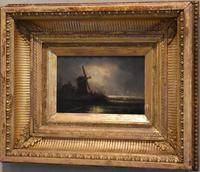 Victorian Night Scene Oil Painting (3 of 6) Victorian Night Scene Oil Painting (3 of 6)