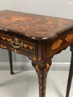 Rare 18th Century Dutch Marquetry Writing Table (12 of 13) Rare 18th Century Dutch Marquetry Writing Table (12 of 13)
