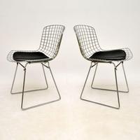 Pair of Vintage Wire Chairs by Harry Bertoia (3 of 10) Pair of Vintage Wire Chairs by Harry Bertoia (3 of 10)