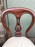 Antique Set of 4 Mahogany Balloon Back Dining Chairs (2 of 11) Antique Set of 4 Mahogany Balloon Back Dining Chairs (2 of 11)