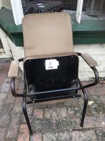 Three Vintage Metal Cinema Type Chairs (5 of 6) Three Vintage Metal Cinema Type Chairs (5 of 6)